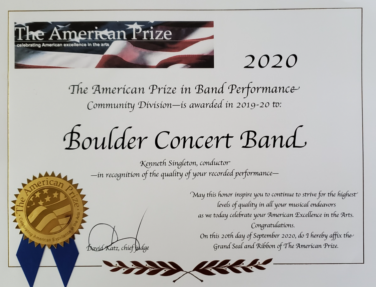 Boulder Concert Band Home