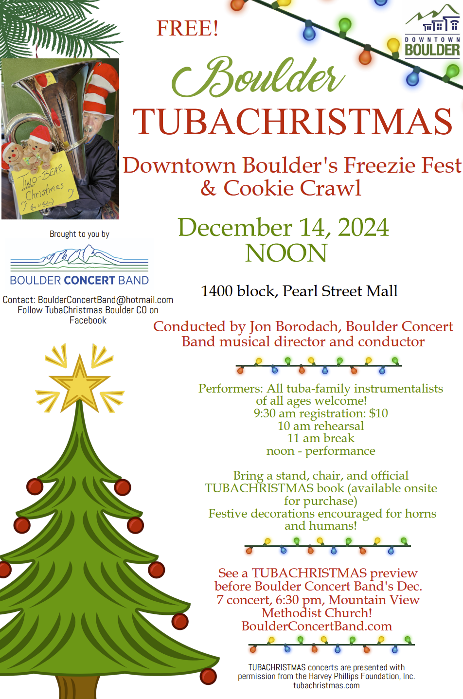 TUBACHRISTMAS poster.